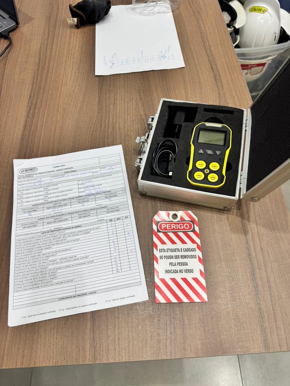 Novos Equipamentos de Segurança